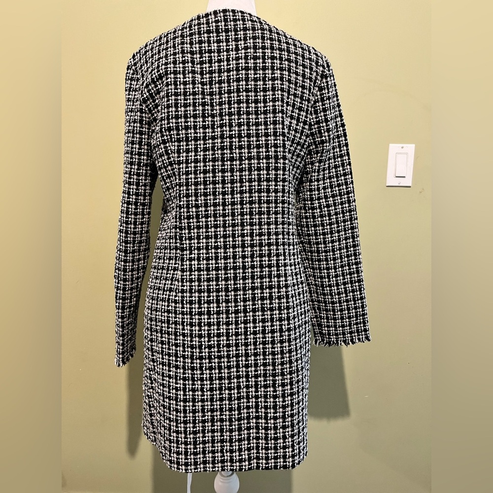 Crescent Long Tweed Jacket - Picture 6 of 6